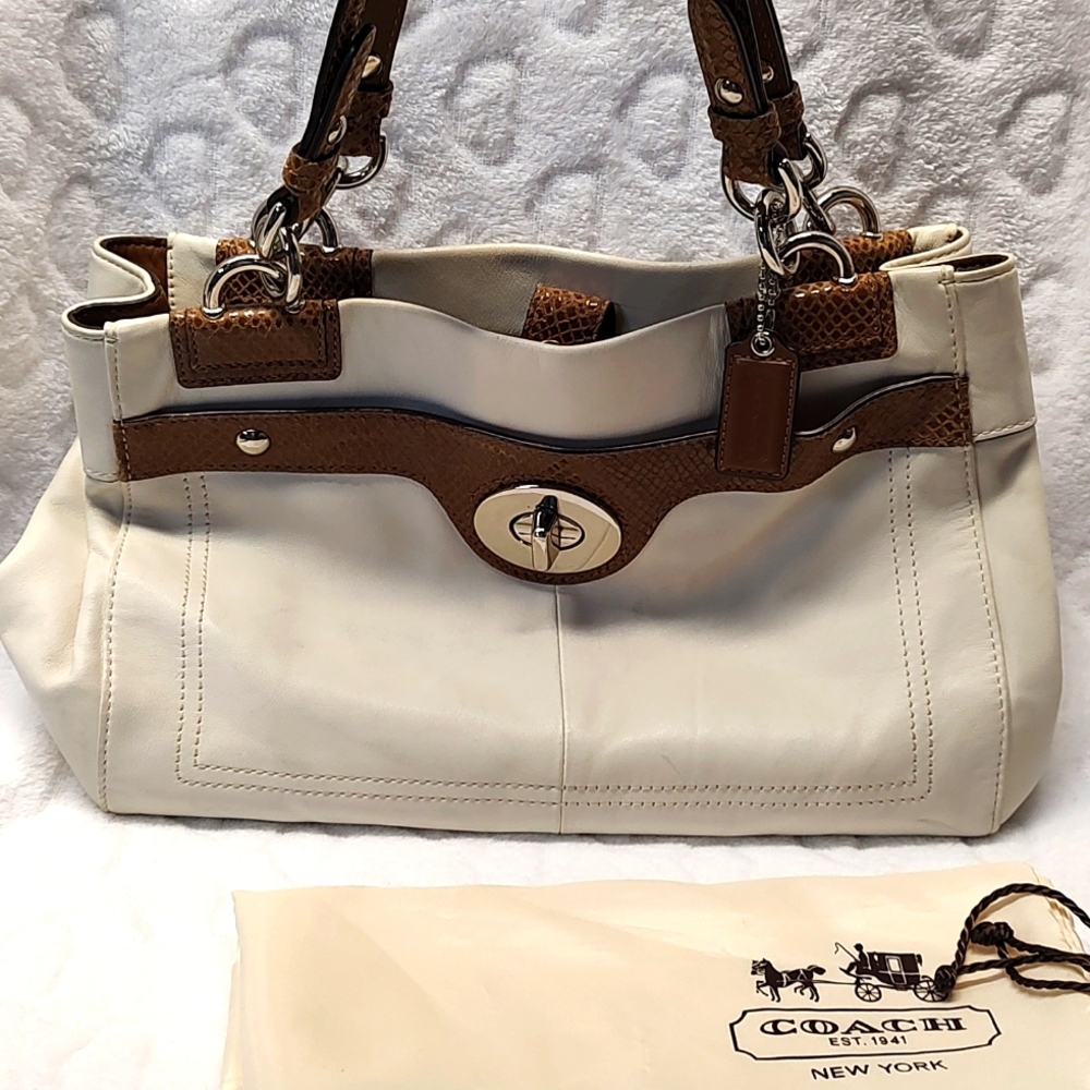Coach Handbag Soft Leather